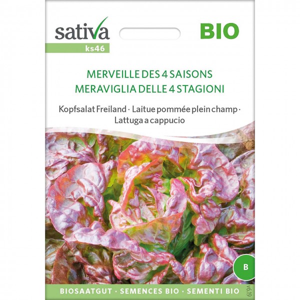 Lattuga cappuccio 4 stagioni 0,75g SATIVA