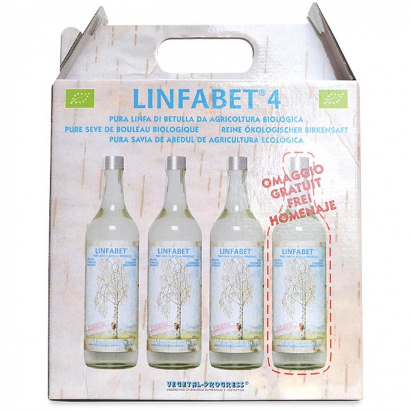 Linfa di betulla - bauletto 4 4x700ml LINFABET