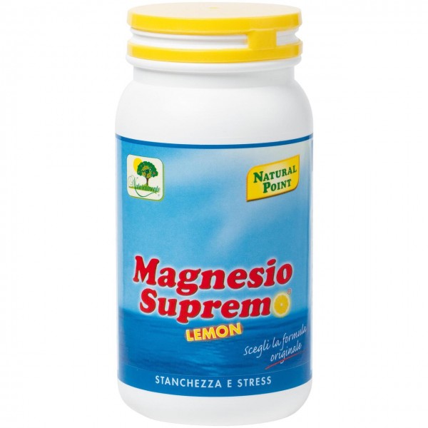 Magnesio supremo gusto limone 150g NATURAL POINT