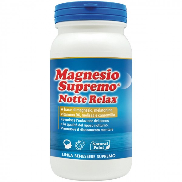 Magnesio supremo notte relax 150g NATURAL POINT