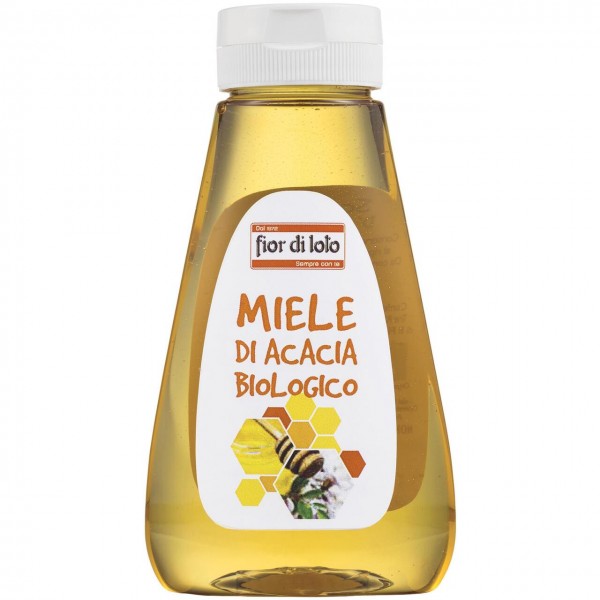Miele di acacia squeeze 350g FIOR DI LOTO