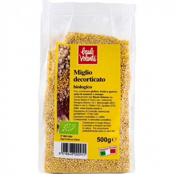 Miglio decorticato 500g BAULE VOLANTE