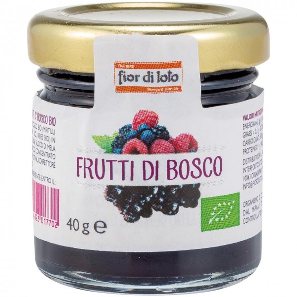 Mini composta di frutti di bosco 40g Fior di Loto