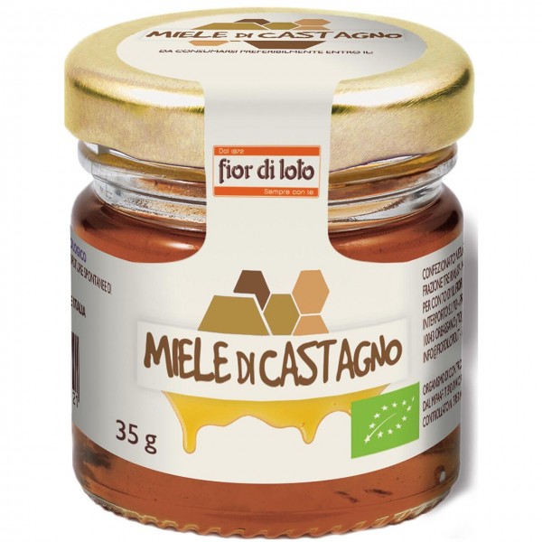 Mini miele di castagno 35g Fior di Loto