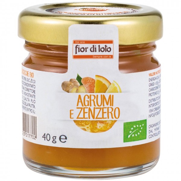 Minicomposta agrumi e zenzero 40g FIOR DI LOTO