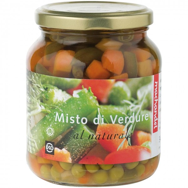 Misto di verdure al naturale 350g MACHANDEL