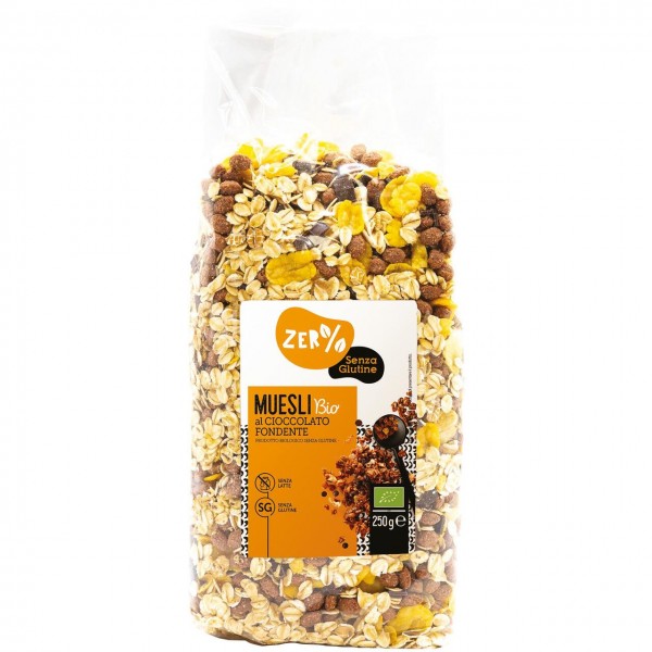 Muesli al Cioccolato Fondente Senza Glutine 325g Zero% Glutine