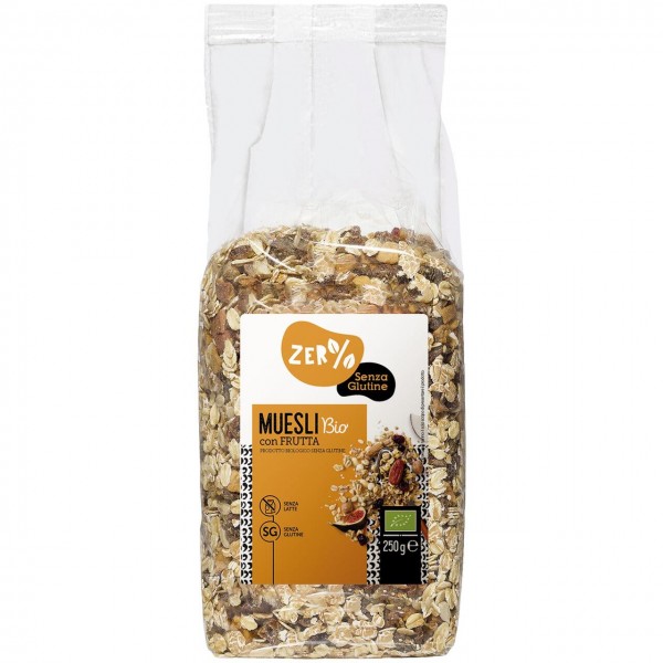 Muesli alla Frutta Senza Glutine 325g Zero% Glutine
