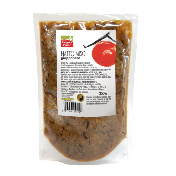 Natto miso 250g LA FINESTRA SUL CIELO