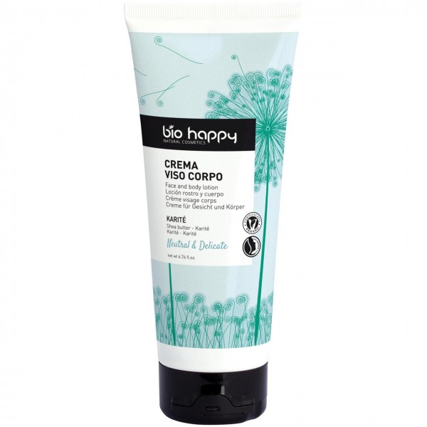 Natural & delicate - crema viso corpo 200ml BIO HAPPY