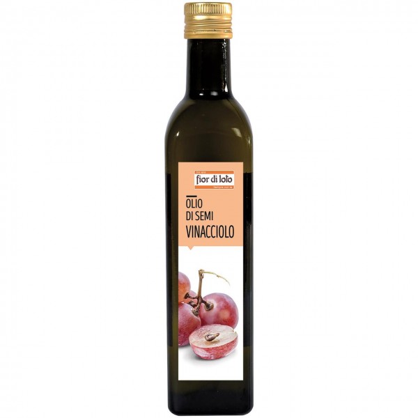 Olio di Semi di Vinacciolo 500ml Fior di Loto