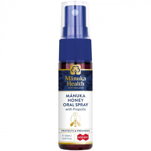 Oral spray con miele di Manuka e Propoli mgo400+ 20ml MANUKA HEALTH