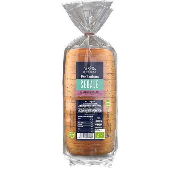 Pane Bauletto alla Segale 400 G SOTTOLESTELLE