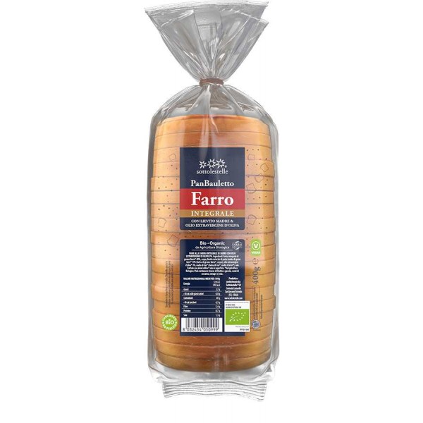 Pane Bauletto di Farro Integrale 400gr Sottolestelle