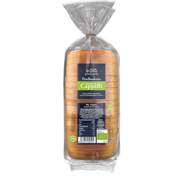 Pane Bauletto di grano Senatore Cappelli 400 G SOTTOLESTELLE