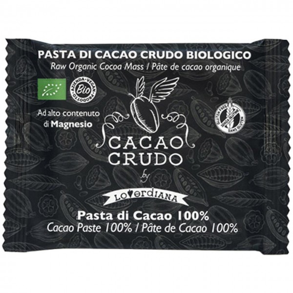 Pasta di cacao 100% 30g CACAO CRUDO