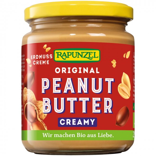 Peanutbutter creamy - Crema di burro d'arachidi 250g RAPUNZEL