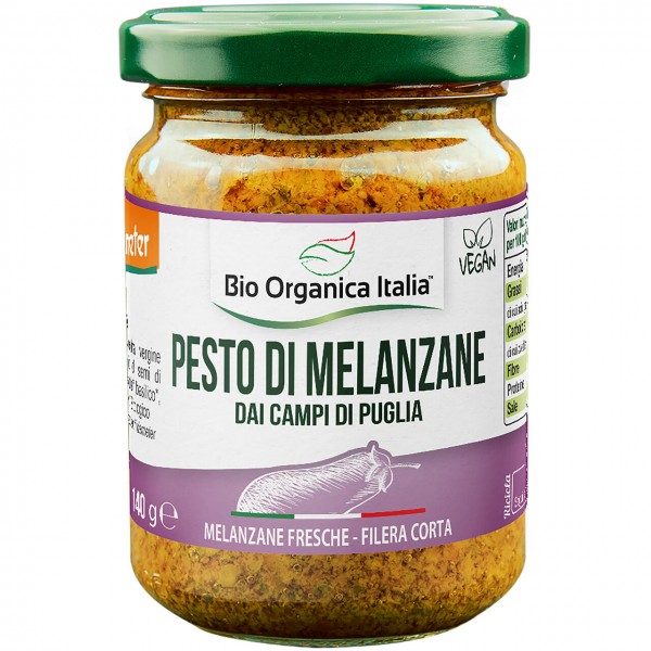 Pesto di melanzane 140g BIO ORGANICA ITALIA