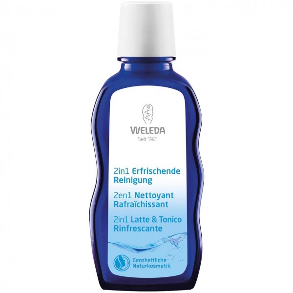 Pulizia - 2 in 1 detergente e tonico 100ml WELEDA