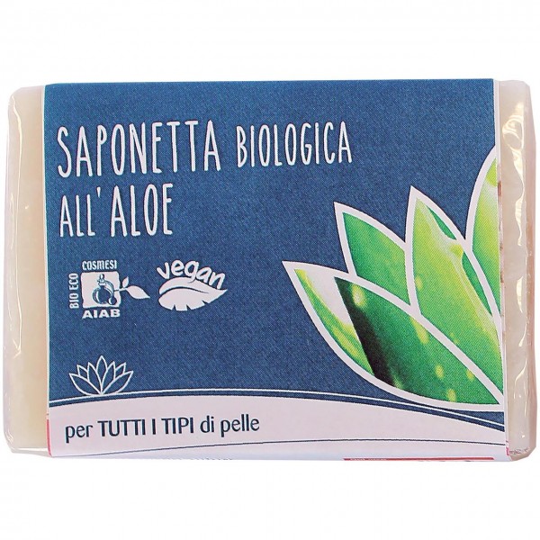 Saponetta all'aloe vera 100g FIOR DI LOTO