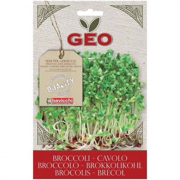 Semi di cavolo broccolo da germogliare 13g GEO