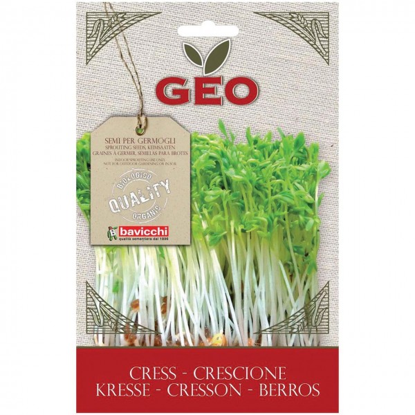 Semi di crescione da germogliare 35g GEO