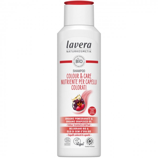 Shampoo nutriente per capelli colorati 250ml LAVERA