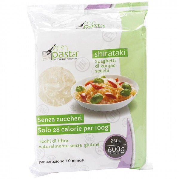 Shirataki essiccati Tagliatelle 250g Zenpasta