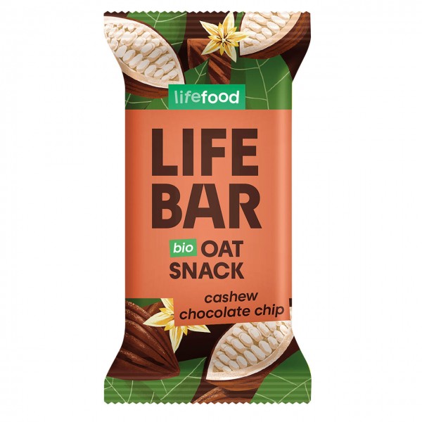 Snack avena anacardi cioccolato 40g LIFEFOOD