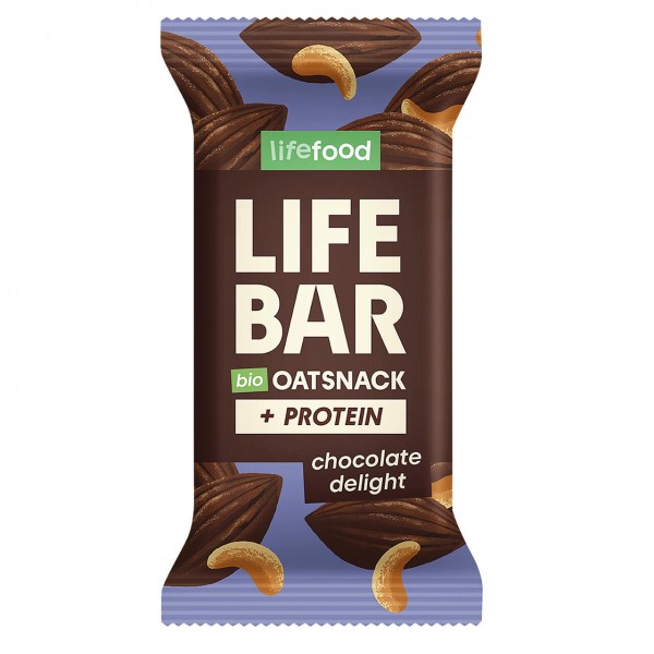 Snack avena protein delizia cioccolato 40g LIFEFOOD