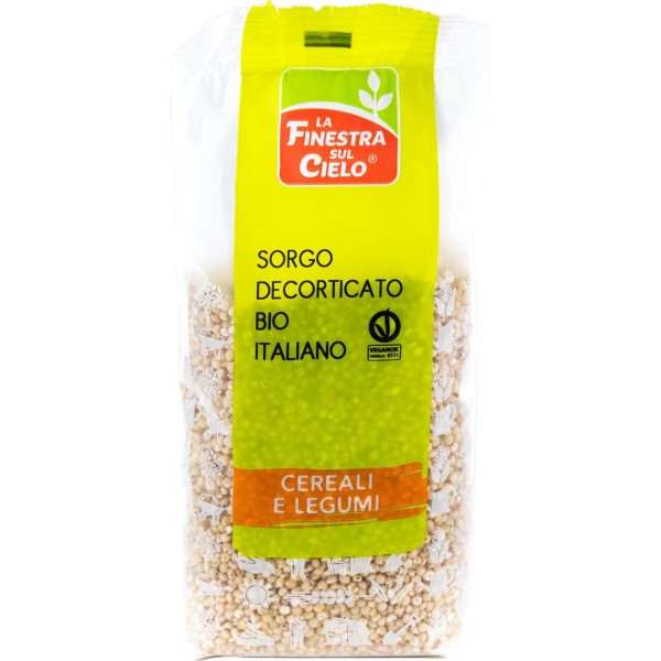 Sorgo decorticato italiano 500g LA FINESTRA SUL CIELO
