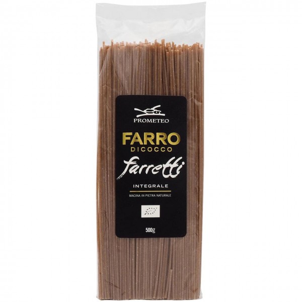 Spaghetti integrali di Farro "Le Farrette" 500g Prometeo