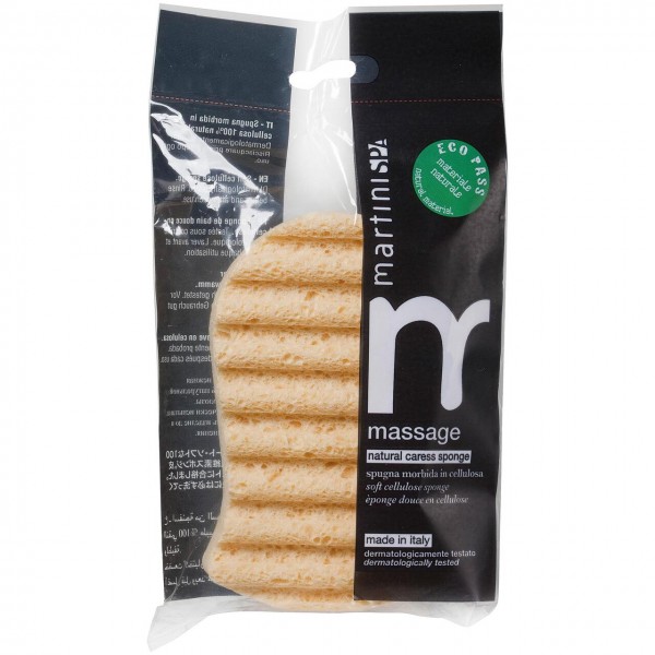 Spugna corpo ergonomica - cellulosa naturale 1pz MARTINI SPA