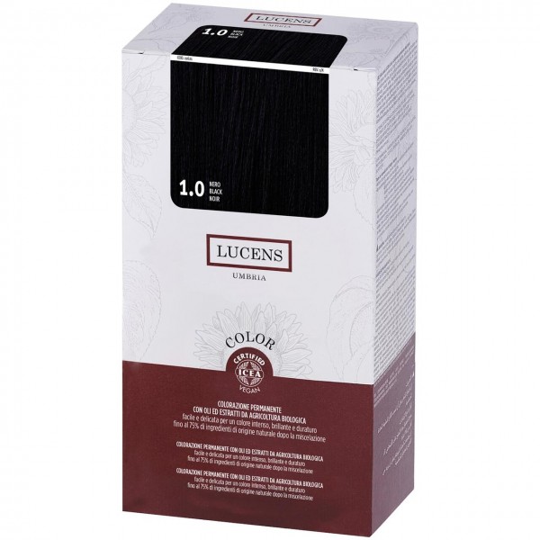 Tinta color lucens 1.00 - nero 135ml LUCENS UMBRIA