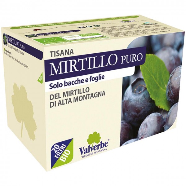 Tisana mirtillo puro 30g VALVERBE