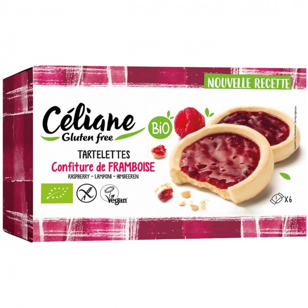 Tortino al lampone 130g CELIANE
