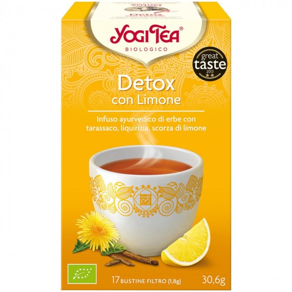 Yogi tea detox con limone 30,6g YOGI TEA
