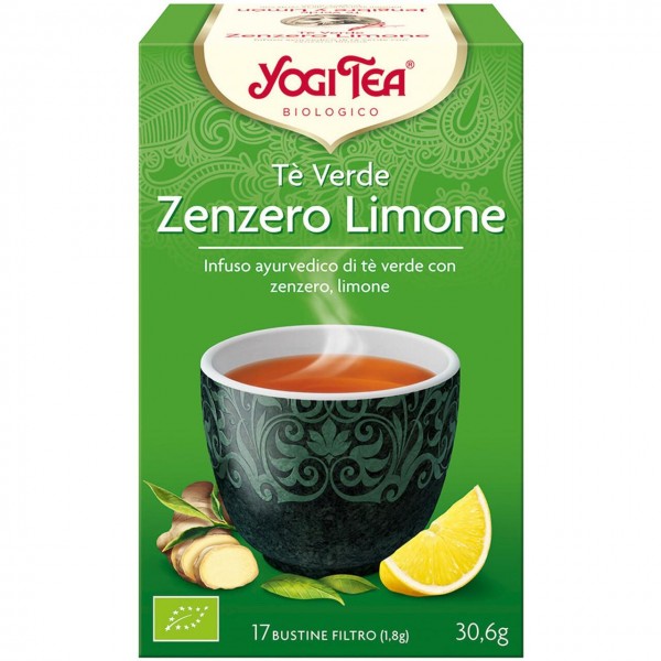 Yogi tea tè verde  zenzero e limone 30,6g YOGI TEA