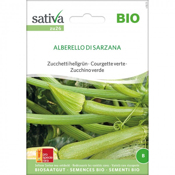 Zucchina alberello di sarzana 2g SATIVA