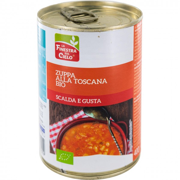 Zuppa alla toscana pronta in lattina 400g LA FINESTRA SUL CIELO