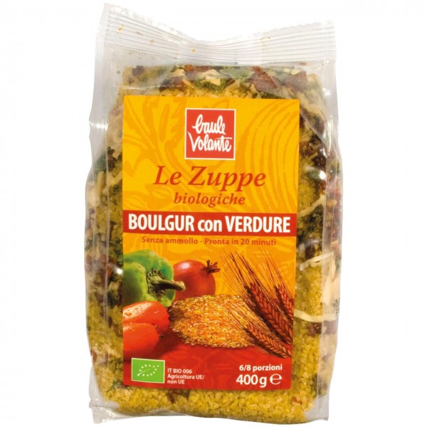 Zuppa boulgur con verdure - taboulè 400g BAULE VOLANTE