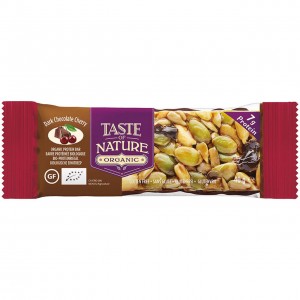 Barretta alla ciliegia - dark chocolate 40g TASTE OF NATURE