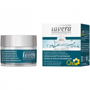 Basis sensitiv - anti age crema notte q10 50ml LAVERA