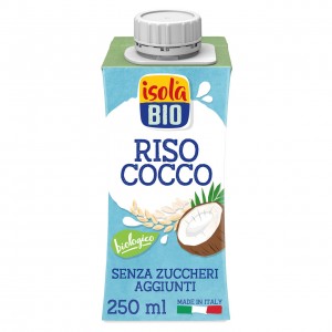 Bevanda di Riso e cocco 250ml ISOLA BIO