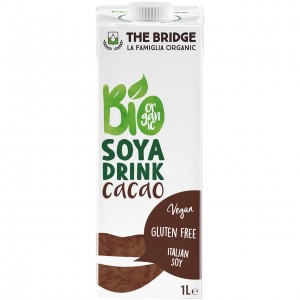 Bevanda di soia al cacao 1L THE BRIDGE