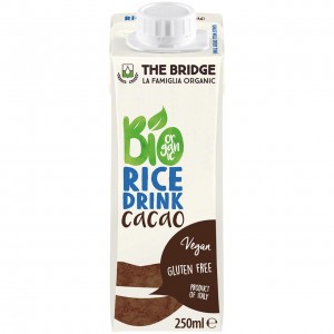 Bio rice drink cacao 250ml THE BRIDGE