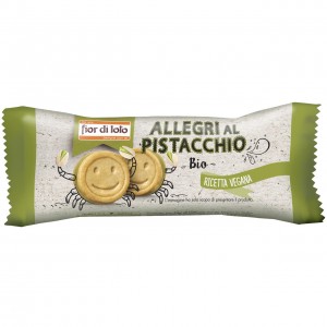Biscotti allegri al pistacchio 40g FIOR DI LOTO