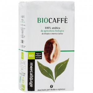 Caffè Bio 100% Arabica macinato 250g Altromercato