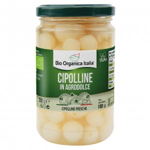 Cipolline in agrodolce 280g BIO ORGANICA ITALIA