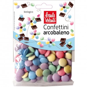 Confettini arcobaleno 60g BAULE VOLANTE